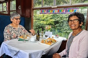 Day Rover and Sparkling Afternoon Tea in the Train Restaurant: